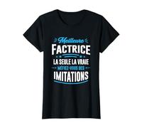 Meilleure Factrice la seule la vraie humour Facteur T-Shirt