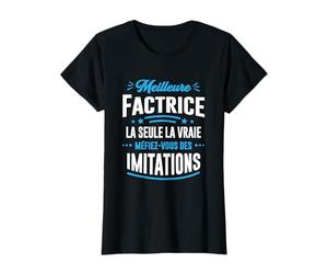 Meilleure Factrice la seule la vraie humour Facteur T-Shirt