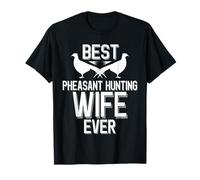 Meilleure Femme de Chasse au Faisan Amant de Faisan T-Shirt