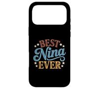 Meilleure Grand-mère hispanique Nina Ever Retro Vintage Sunset Coque pour iPhone 17 Pro Max