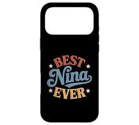 Meilleure Grand-mère hispanique Nina Ever Retro Vintage Sunset Coque pour iPhone 17 Pro Max