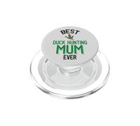Meilleure Maman chasseuse de Canards et d'oiseaux Aquatiques PopSockets PopGrip pour MagSafe