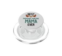 Meilleure Maman chasseuse de faisans de Tous Les Temps, Famille de Chasseurs d'oiseaux PopSockets PopGrip pour MagSafe