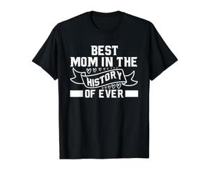Meilleure Maman dans l'histoire de la maternité familiale Mignonne T-Shirt Graphique avec Valeur