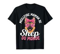 Meilleure Maman De Shep du Monde Chien Femme T-Shirt