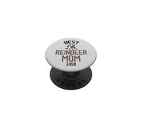 Meilleure Maman Renne de Tous Les Temps, Jolie Famille de Rennes PopSockets PopGrip Adhésif