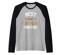 Meilleure Maman Tamia de Tous Les Temps : Un Joli Tamia avec des cœurs Manche Raglan