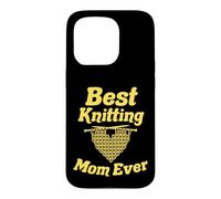 Meilleure Maman tricoteuse de Tous Les Temps Coque pour iPhone 15 Pro