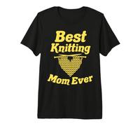 Meilleure Maman tricoteuse de Tous Les Temps T-Shirt Haut de Gamme