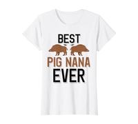 Meilleure Mamie Cochon de Tous Les Temps à la Chasse au Sanglier T-Shirt Graphique avec Valeur