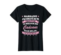 Meilleure Marraine du monde Super Cadeau Anniversaire T-Shirt