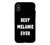 Meilleure Meilleur Melanie de Tous Les Temps Coque pour iPhone X/XS