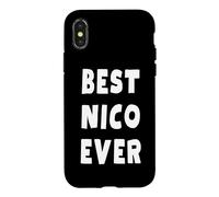 Meilleure Meilleur Nico de Tous Les Temps Coque pour iPhone X/XS