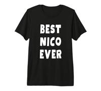 Meilleure Meilleur Nico de Tous Les Temps T-Shirt Haut de Gamme