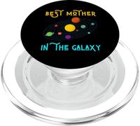 Meilleure mère de la Galaxie Mommy Space Mama Solar System Mom PopSockets PopGrip pour MagSafe