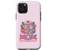 Meilleure mère, Dessin animé, Maman drôle, tu seras Toujours Mon Meilleur thé Coque pour iPhone 11 Pro