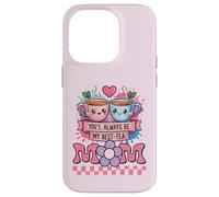Meilleure mère, Dessin animé, Maman drôle, tu seras Toujours Mon Meilleur thé Coque pour iPhone 14 Pro
