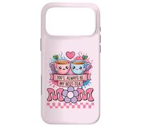Meilleure mère, Dessin animé, Maman drôle, tu seras Toujours Mon Meilleur thé Coque pour iPhone 17 Pro Max