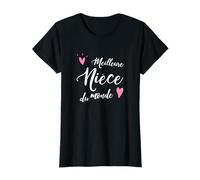 Meilleure nièce du monde Super Neveu Tata Tonton Cadeau T-Shirt
