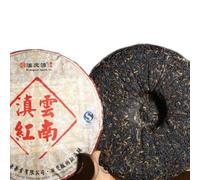 Meilleure note Yunnan Dian Hong Gâteau au thé Pu-Erh Thé cadeau au thé noir Pu'er du printemps 357g