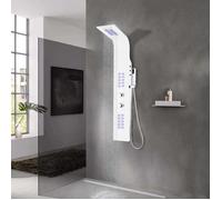 Meilleure Quincaillerie - Blanc - Panneau de douche aluminium 20x44x130 cm blanc_05_730