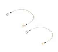 Meilleure Réception du 2 Pièces 50Ω 30cm SMA Mâle à BNC Mâle RG316 Câble Coaxial Coaxial pour Adaptateur D'Extension D'Antenne RG 174 Câble Coaxial RG 174 20 * 15 * 2