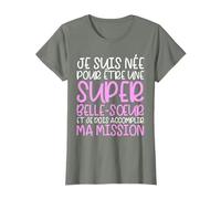 Meilleure Super Belle-Sœur | Cadeau Belle Famille | Citation T-Shirt