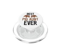 Meilleure Tante Cochon de Tous Les Temps à chasser Le Sanglier PopSockets PopGrip pour MagSafe