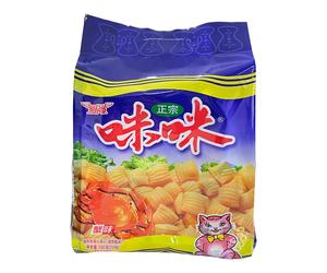 【Meilleure vente】 Aishang Mimi Snacks saveur crabe 180 g (contient 10 petits sachets)