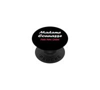 Meilleures amies Connasse Copine drôle Madame Connasse PopSockets PopGrip Adhésif