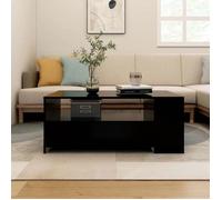 Meilleures Bout de canapé|Table basse de salon - SHOP - noir 102x55x42cm - bois d'ingénierie SSD33782292