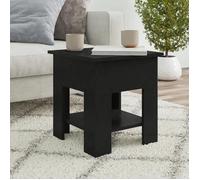 Meilleures Bout de canapé|Table basse de salon - SHOP - noir 40x40x42cm - bois d'ingénierie SSD90216719