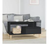 Meilleures Bout de canapé|Table basse de salon - SHOP - Noir 90x49x45cm - bois d'ingénierie SSD18179082