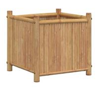 Meilleures Jardinière - SHOP - Pot de fleurs-Bac à fleurs 40x40x40 cm bambou SSD9419795