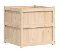 Meilleures Jardinière - SHOP - Pot de fleurs-Bac à fleurs d'extérieur 70x70x70 cm bois de pin massif SSD1462081