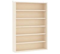 Meilleures Meuble étagère d'exposition-vitrine-de collection en bois avec 6 étagères 40x8,5x55 cm SSDC5298276