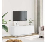 Meilleures Meuble TV Blanc 100x35x40cm Aggloméré SSD91366920