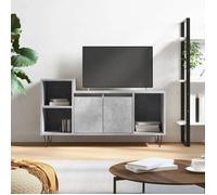 Meilleures Meuble TV - gris béton - 100x35x55cm - bois d'ingénierie SSD68120434