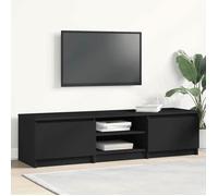 Meilleures Meuble TV Noir 140x40x35,5cm - bois d'ingénierie SSD71962913