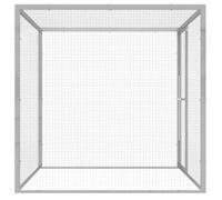 Meilleures Poulailler-Enclos-Cage pour chat 1,5x1,5x1,5 m - acier galvanisé SSD5317477