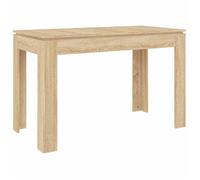 Meilleures Table à manger - 4 Personnes - Chêne sonoma 120x60x76 cm - bois d'ingénierie SSDC2060609