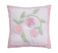 Meilleures Tendances/Pan d'outre-mer Bloomfield Accent Taie d'oreiller, Rose, 45,7 cm de côté