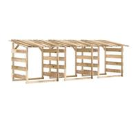 Meilleures Tonnelle/Pavillon/ Pergolas avec toits 3 pcs - 100x90x100 cm Bois de pin imprégné SSD5763656