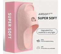 Meilleures toute saison, nouvelles claquettes polyvalentes pour hommes, design tête d'ours graffiti noir de dessin animé, claquettes unisexes, matériau EVA respirant, port intérieur et extérieur à la 