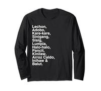 Meilleurs Aliments philippins Manche Longue