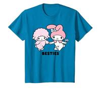Meilleurs Amis de Sanrio My Melody Meilleurs Amis T-Shirt, Enfant, Saphir, 8 Ans