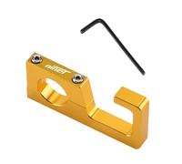 Meilleurs Crochets de Rangement pour Moto pour Accessoires Moto pour R nineT Pure /5 Scrambler Urban G/S, Support de Crochet de Casque pour Cylindre CNC(Gold)