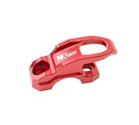 Meilleurs Crochets de Rangement pour Moto pour Ho@&NDA NX500 2023 2024 Moto CNC Accessoires Frein Maître-Cylindre Support Sac Pince Support Casque Cintre(Red)