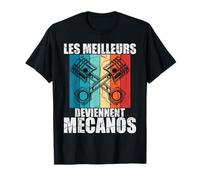 Meilleurs Deviennent Mécanos mécanique garagiste voitures T-Shirt
