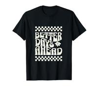 Meilleurs Jours à l'avance Esprit d'espoir, de résilience et d'optimisme T-Shirt Graphique avec Valeur